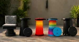 1000lb max weight support collapsible stool