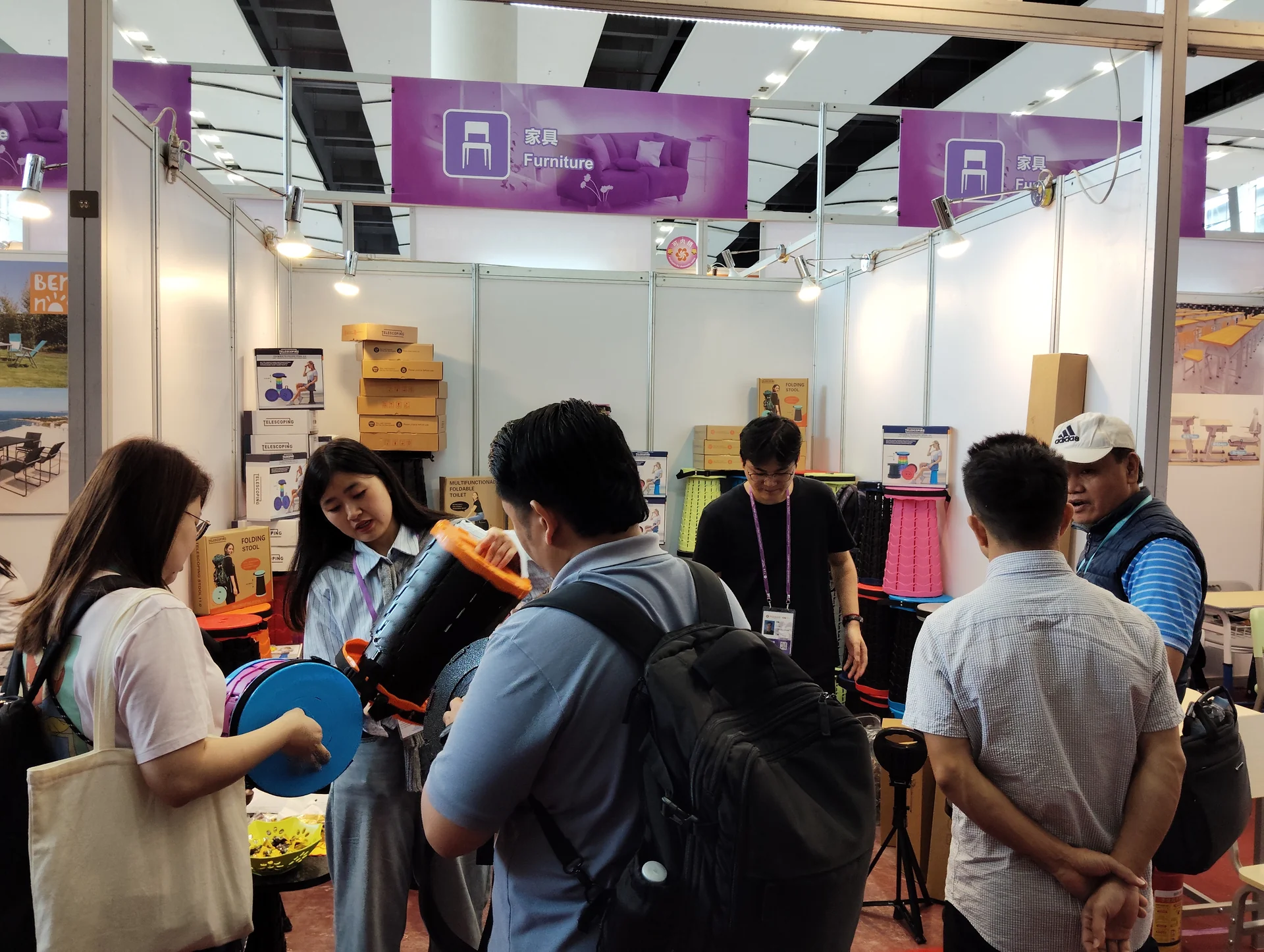 Wholesale collapsible stool factory Canton Fair China 2025