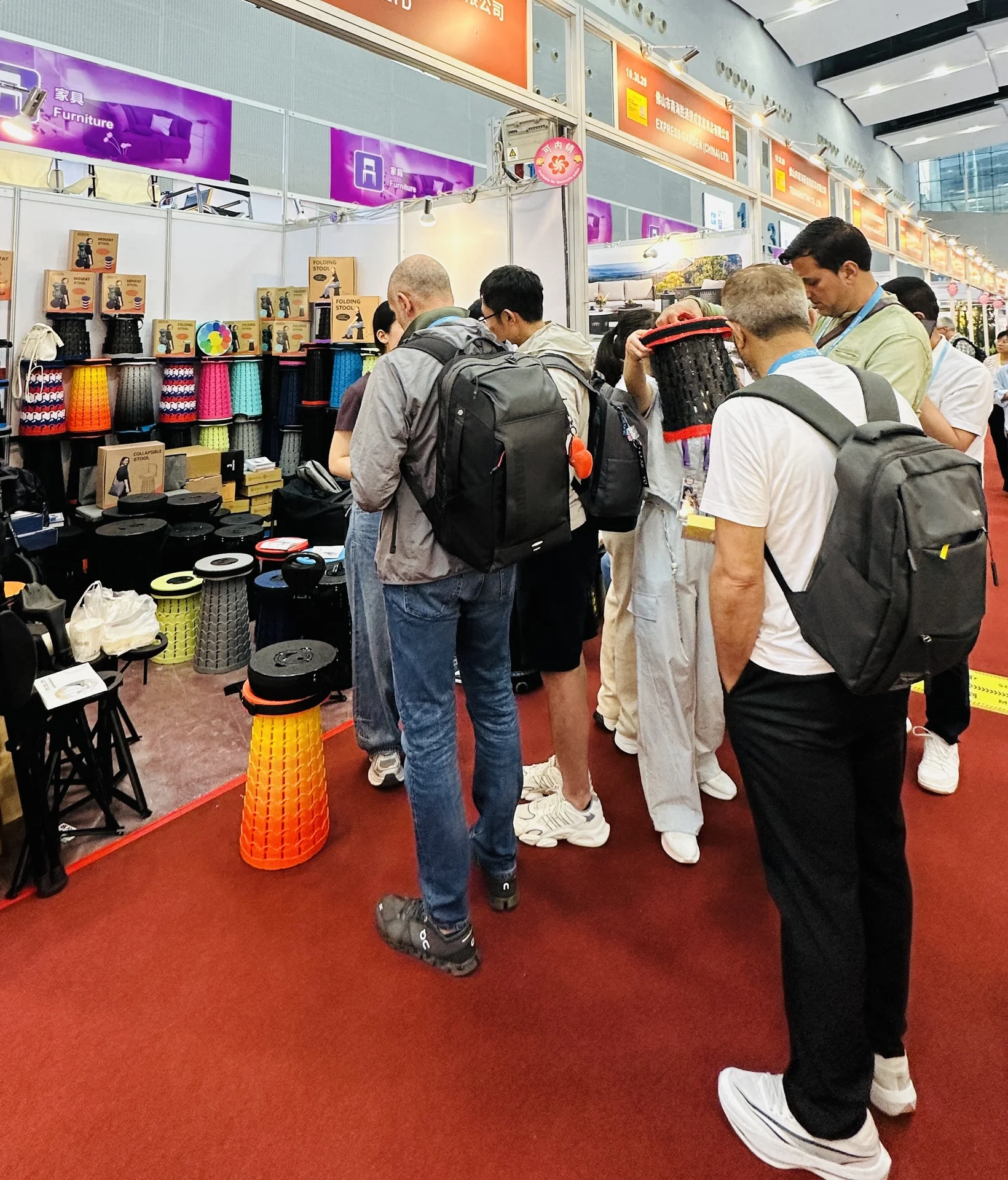 Factory direct collapsible stool wholesale Canton Fair 2026