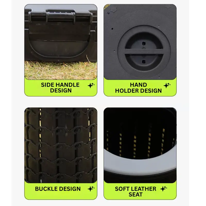 folding toilet 8gen lightweight