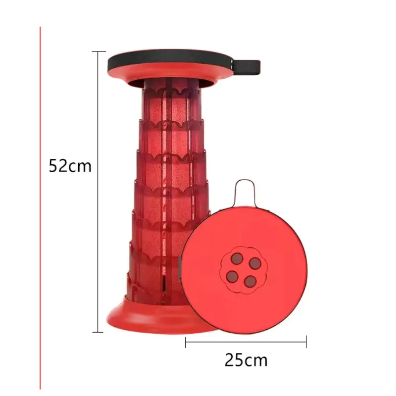 portable telescopic folding stool for fishinf, camping, outdoor (2)