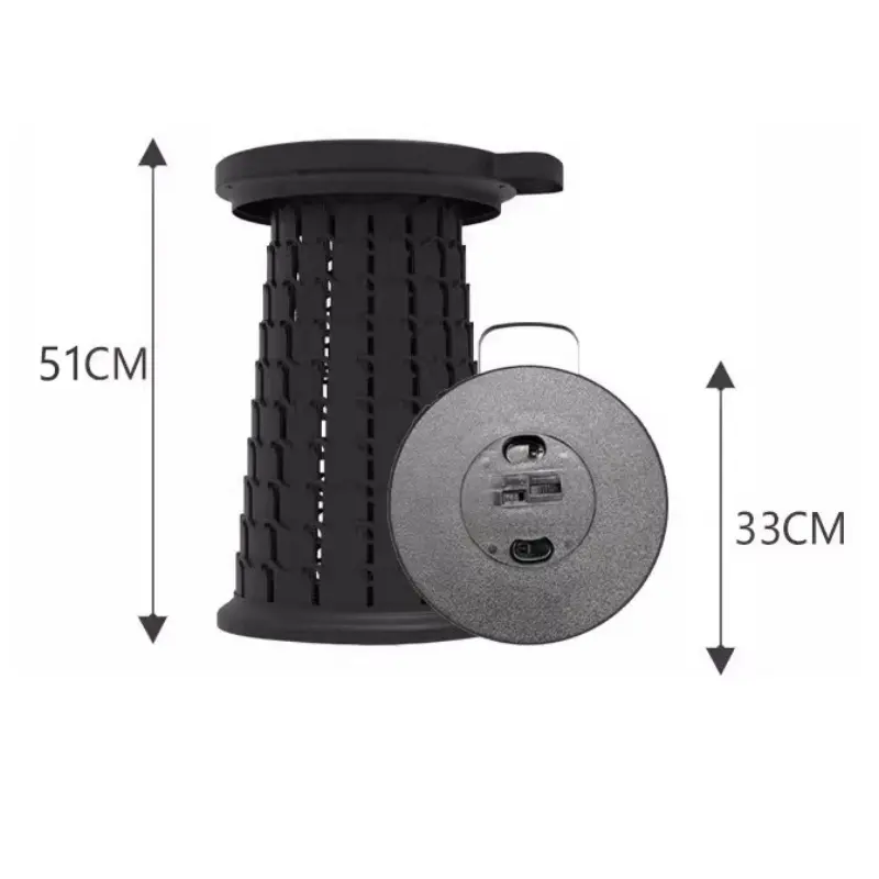 portable telescopic folding stool for fishinf, camping, outdoor (3)