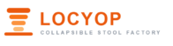 Locyop collapsible stool factory logo