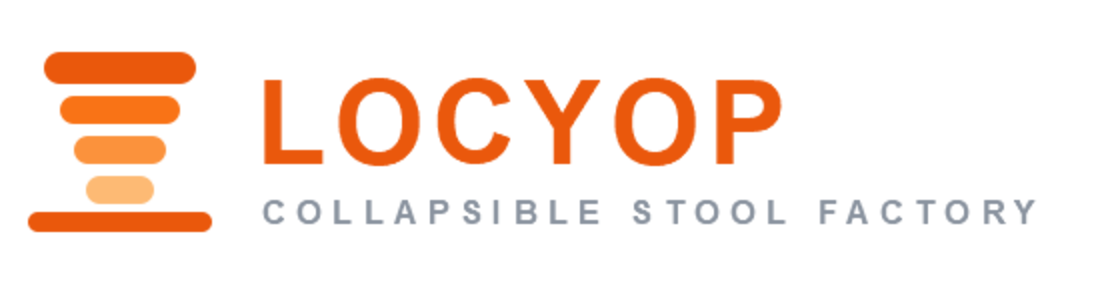 Locyop collapsible stool factory logo